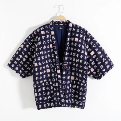 Hanten Homme Japonais Coupe Ample Traditionnelle