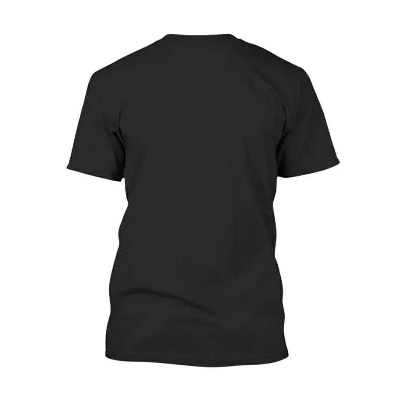 T-Shirt Japonais En Noir Avec Samouraï Armuré Et Soleil Rouge