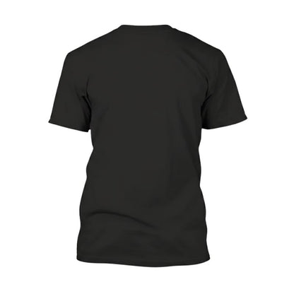 T-Shirt Japonais En Noir Avec Samouraï Armuré Et Soleil Rouge