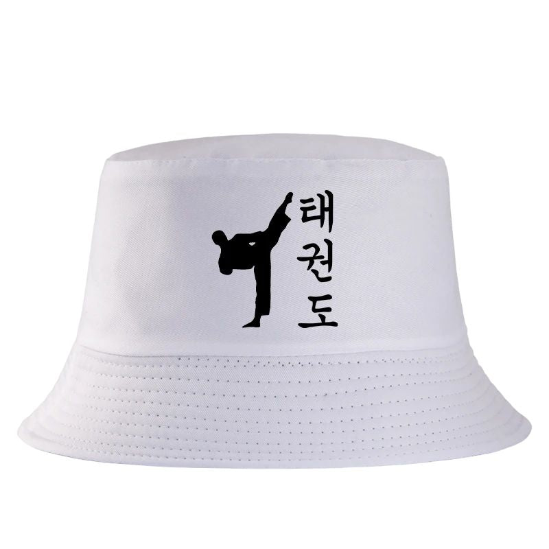 Chapeau Streetwear Avec Silhouette Arts Martiaux