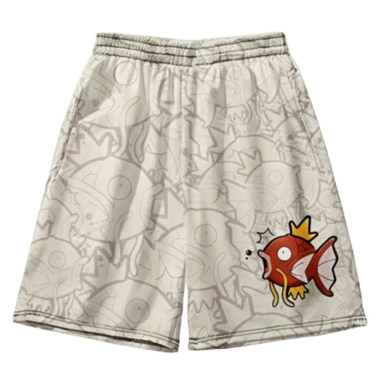 Ensemble Kimono Japonais Avec Motif Poisson Koi Illustré
