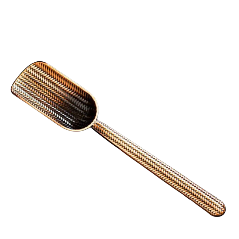 Cuillère Matcha Traditionnelle En Alliage Métallique
