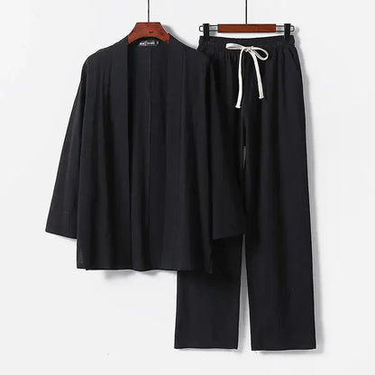 Jinbei Homme En Ensemble Léger Et Élégant