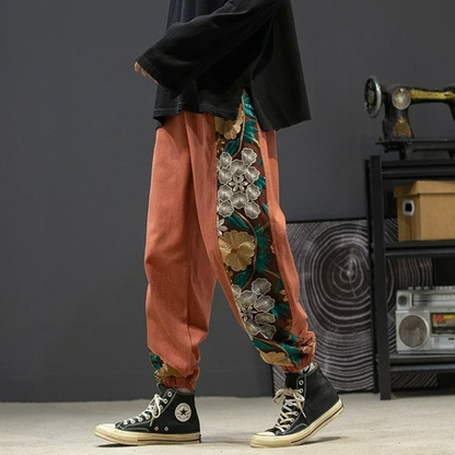 Pantalon Japonais Ample Homme Style Samouraï