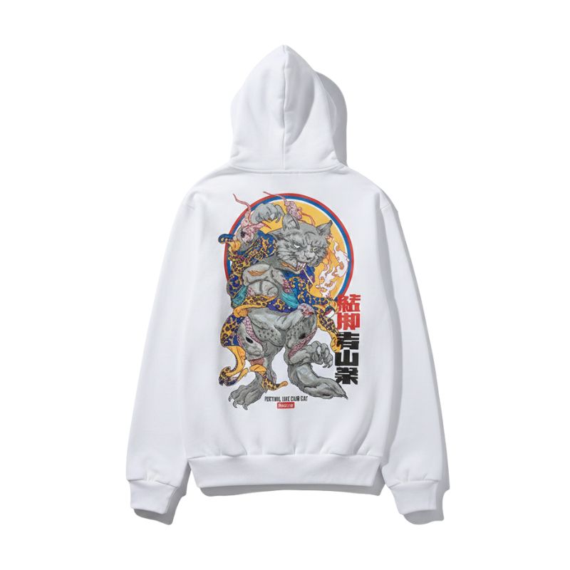 Sweat Japonais Avec Illustration Samouraï Mythique