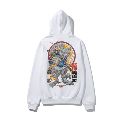 Sweat Japonais Avec Illustration Samouraï Mythique