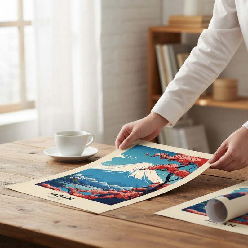 Tableau Japonais Mont Fuji