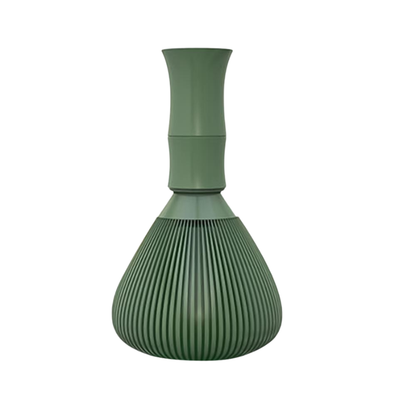 Fouet Matcha En Résine Avec Design Strié