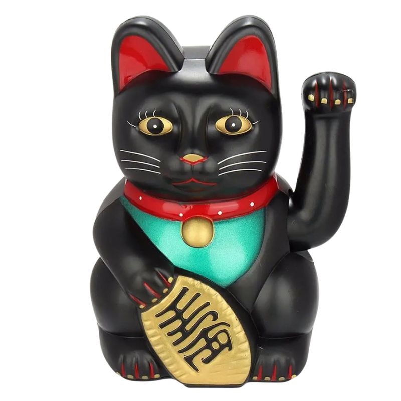 Maneki Neko Chat Bras Levé