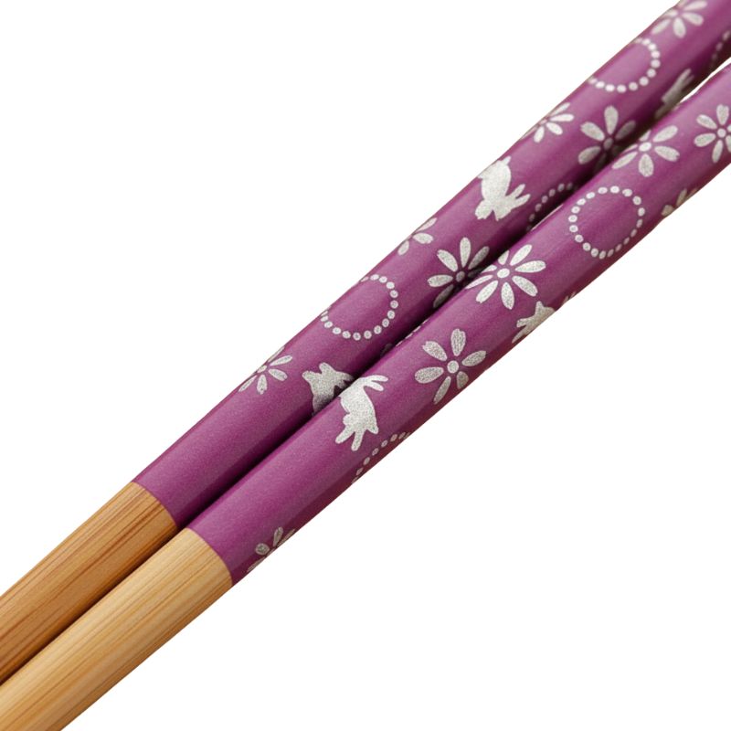 Baguette Japonaise À Motif De Lapins