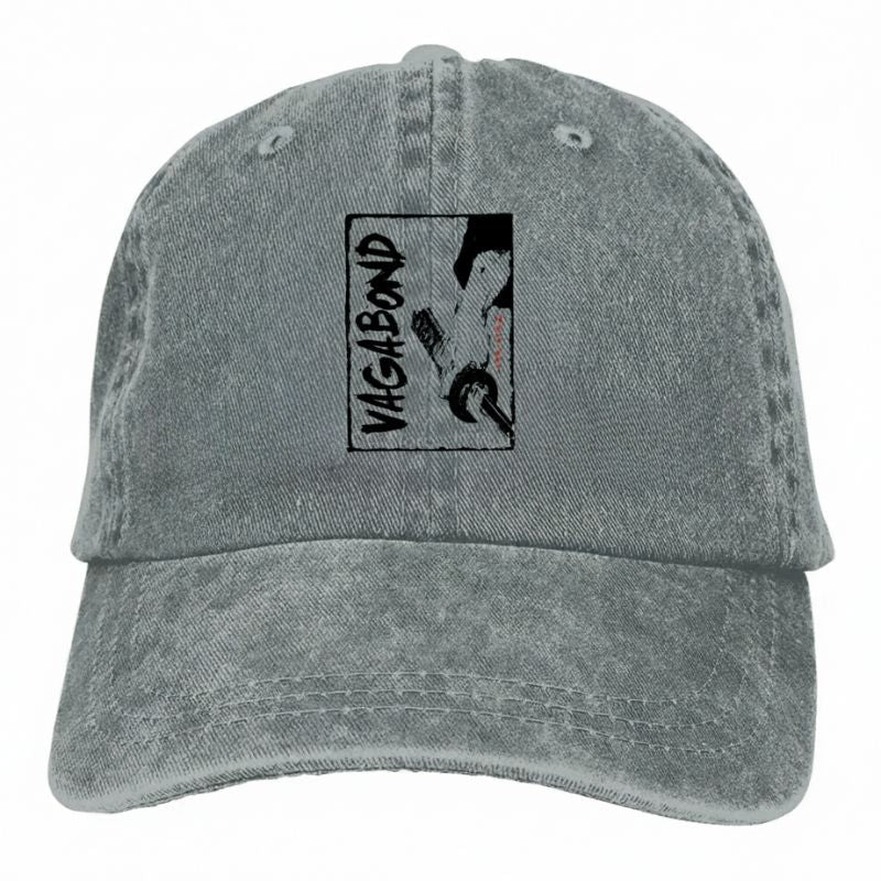 Casquette Japonaise Casual Avec Visière Courbée