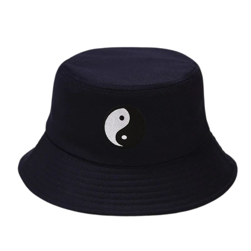 Chapeau Streetwear Avec Symbole Yin Yang Style Urbain