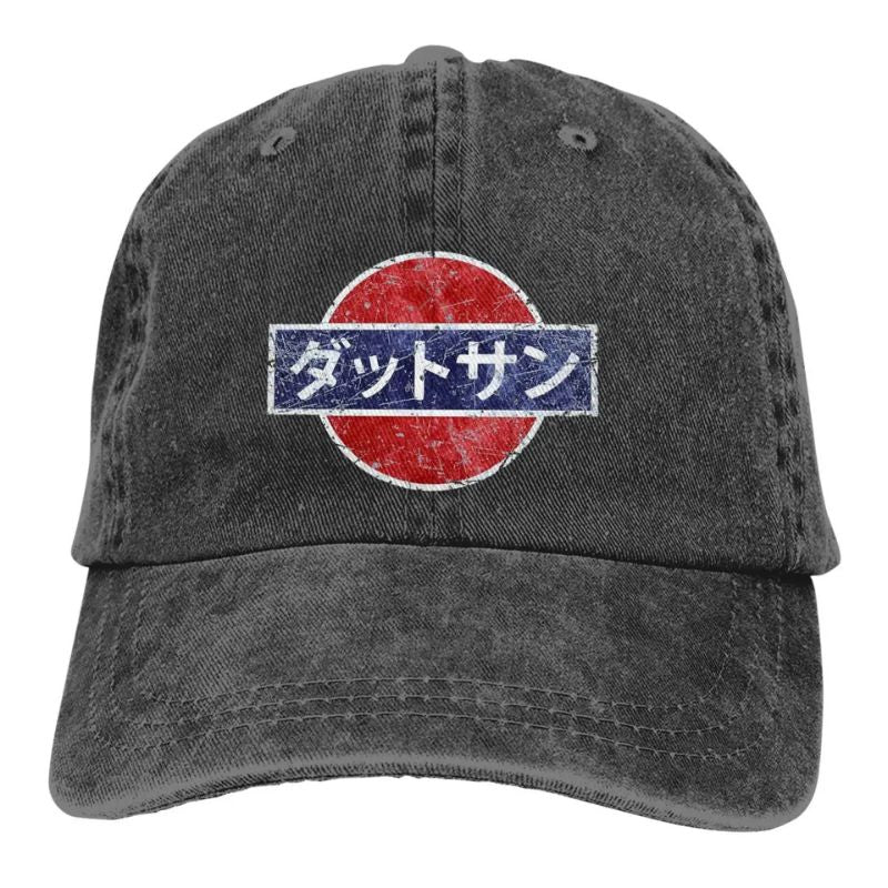 Casquette Japonaise Style Baseball Avec Inscription Kanji