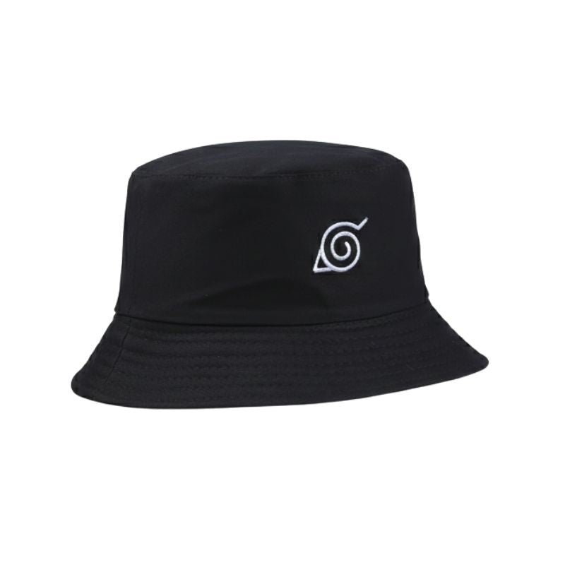 Chapeau Streetwear Avec Logo Spirale Blanc Brodé
