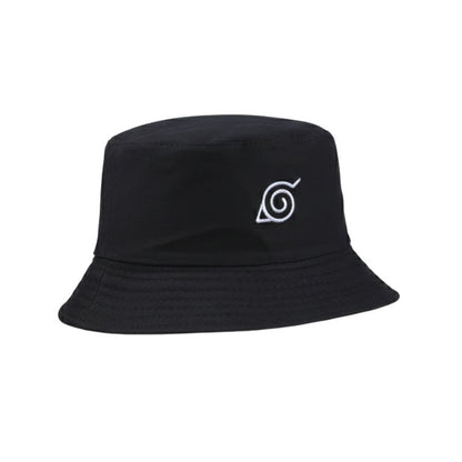Chapeau Streetwear Avec Logo Spirale Blanc Brodé