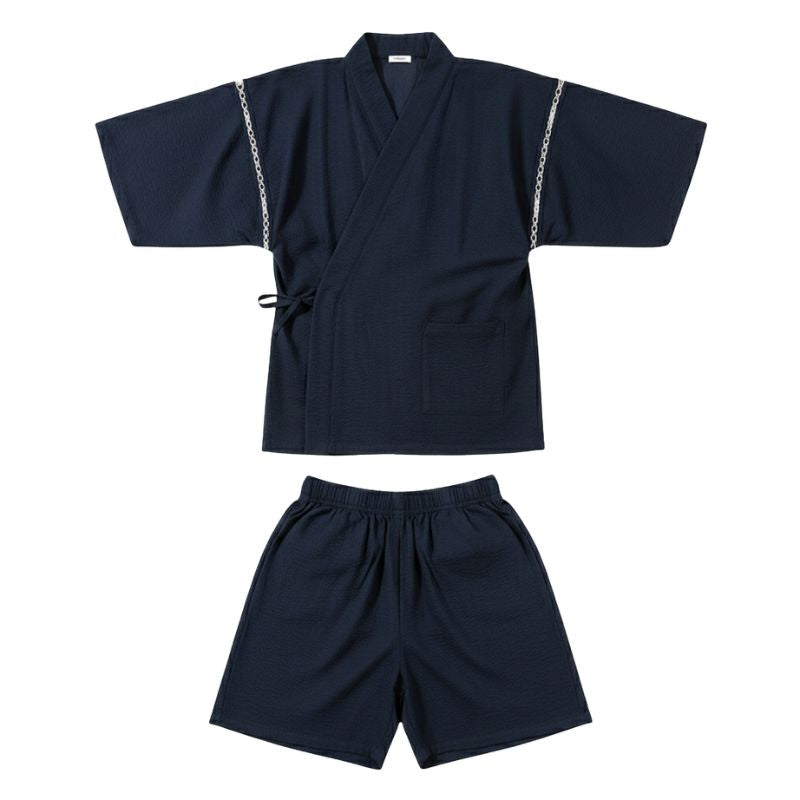Jinbei Homme D’été Avec Coupe Ample Et Look Épuré