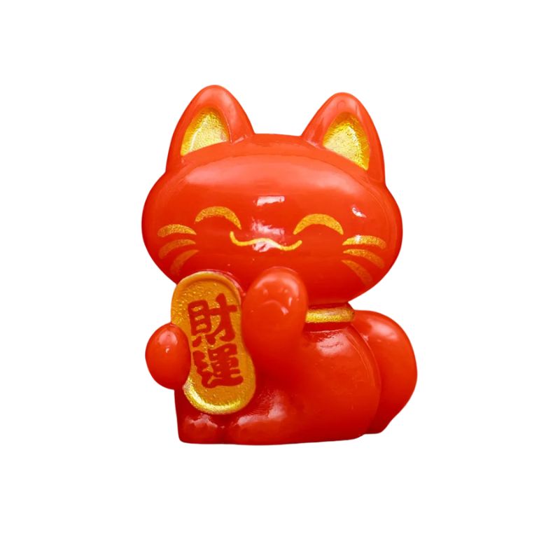 Maneki Neko Mini Figurine Décorative 2,6 cm