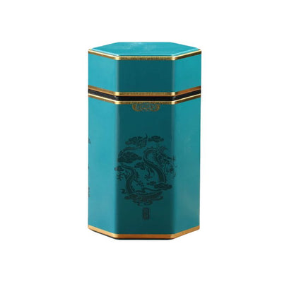 Boîte à Thé Japonaise À Motif Dragon