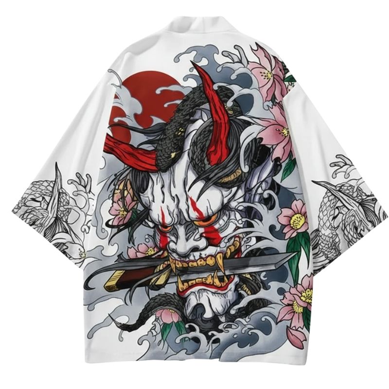 Ensemble Kimono Moderne En Tenue Décontractée