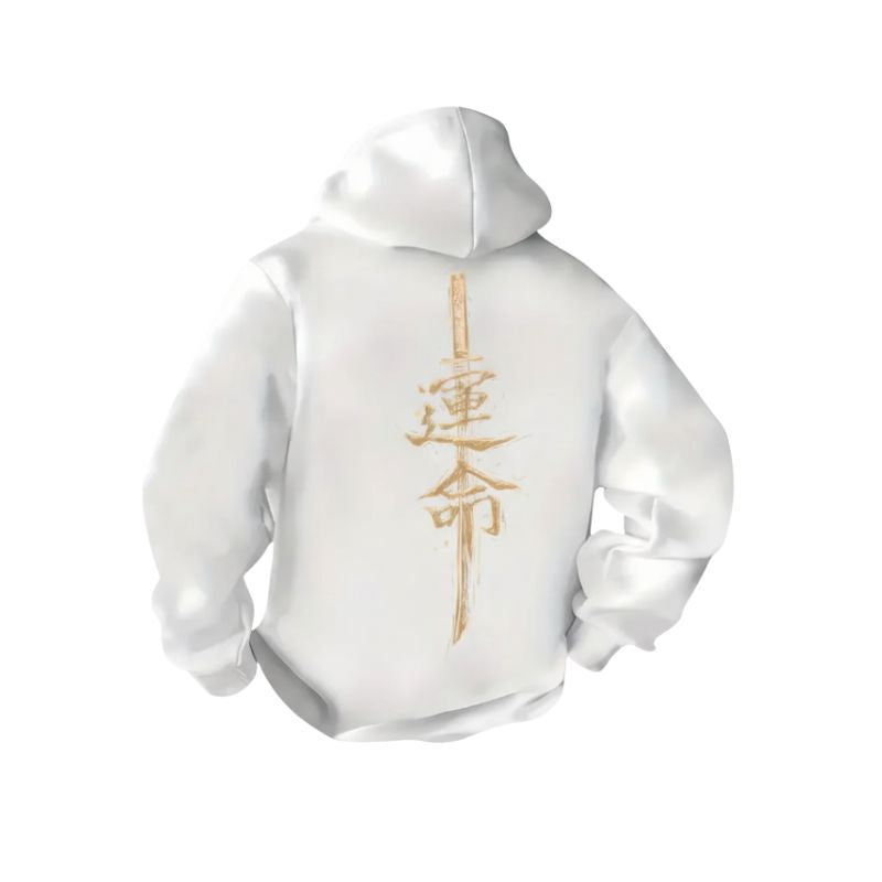 Sweat Japonais Mode Urbaine Avec Design Katana
