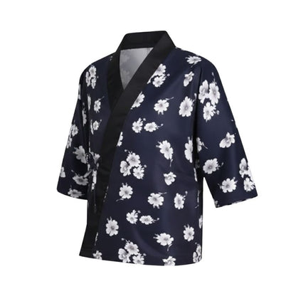 Tablier Japonais À Motif Floral