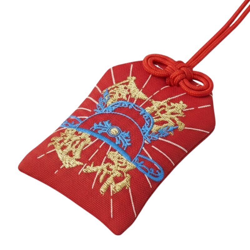 Omamori Japonais Rouge Cérémonial