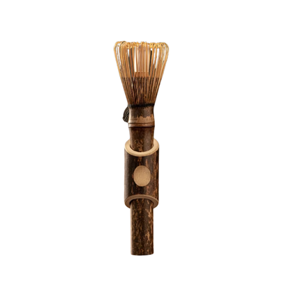 Fouet Matcha En Bambou Avec Manche Long Et Brins Souples