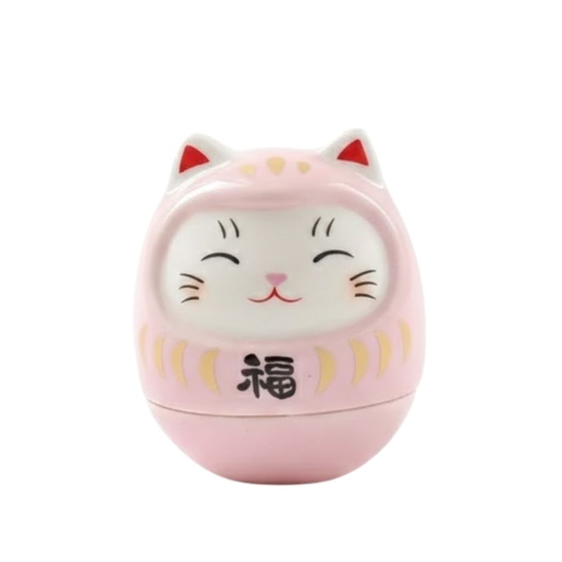 Daruma Mini Chat Souriant