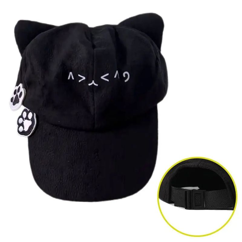 Casquette Japonaise Avec Design Chat Mignon