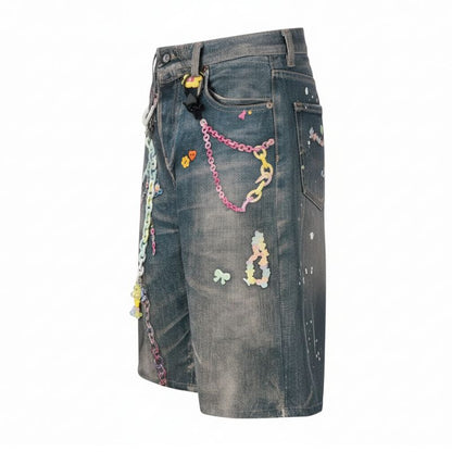 Short Japonais Streetwear Homme Vintage