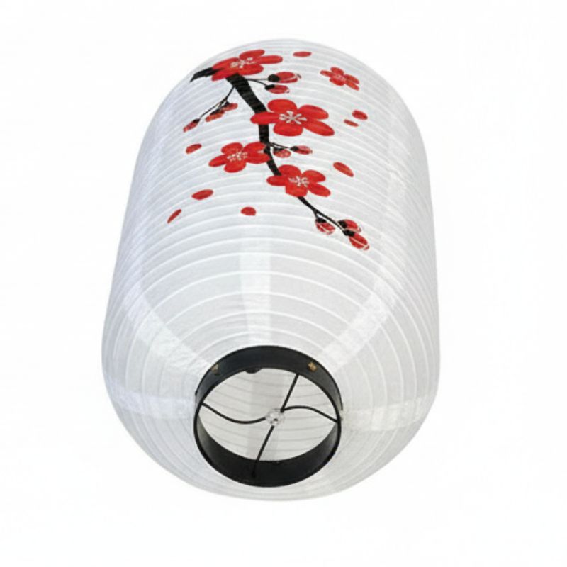 Lanterne Japonaise Traditionnelle Motif Sakura