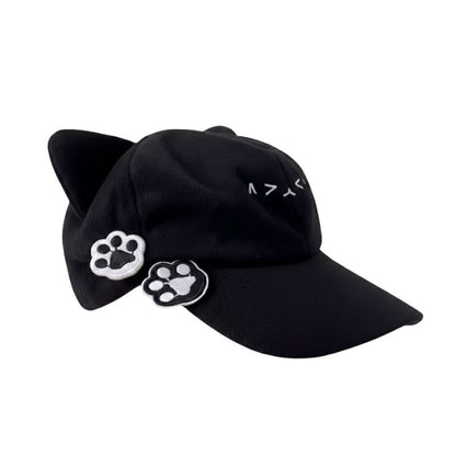 Casquette Japonaise Avec Design Chat Mignon