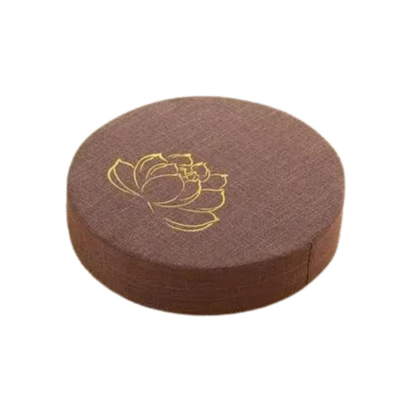 Coussin Japonais De Méditation Avec Motif Lotus