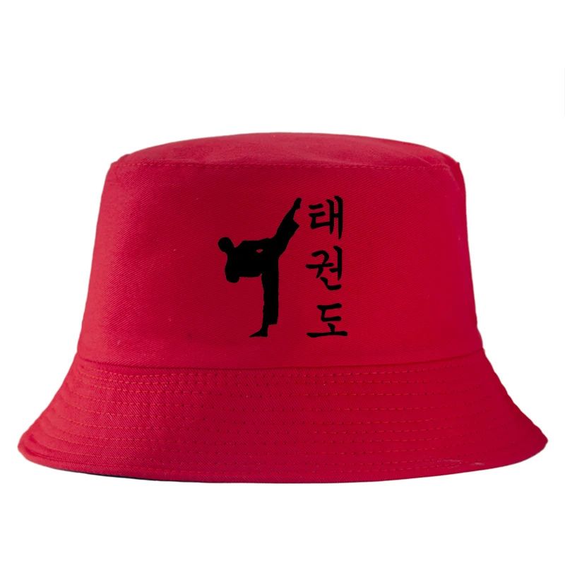 Chapeau Streetwear Avec Silhouette Arts Martiaux