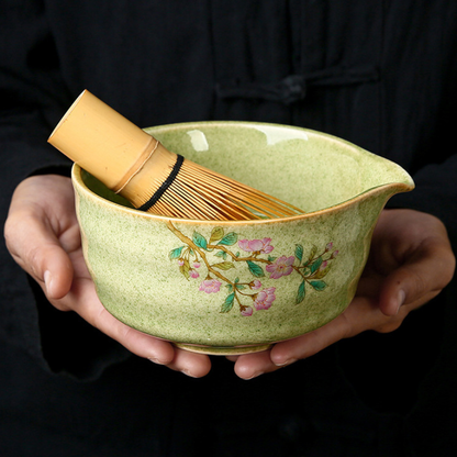 Kit Matcha Traditionnel Pour Thé En Poudre
