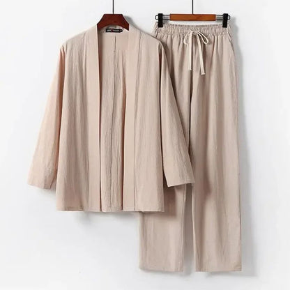 Jinbei Homme En Ensemble Léger Et Élégant