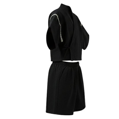 Jinbei Homme D’été Avec Coupe Ample Et Look Épuré