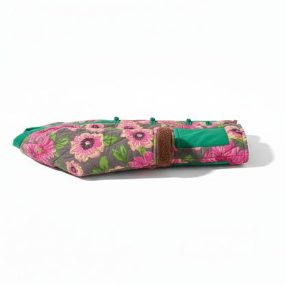 Hanten Femme Rose Floral En Coton Matelassé