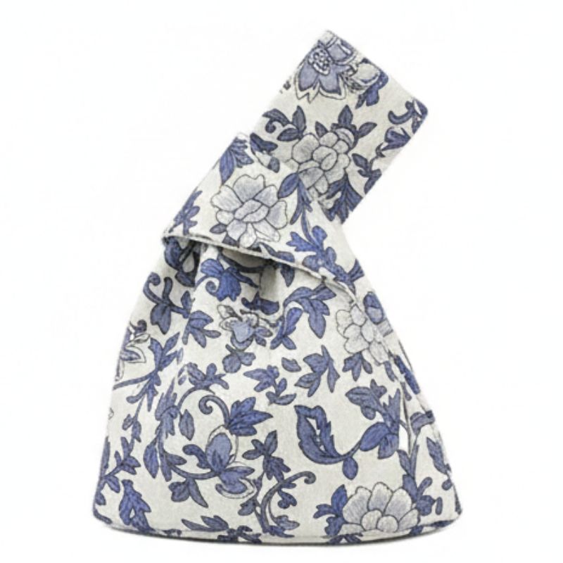 Sac Japonais Tendance En Tissu Structuré
