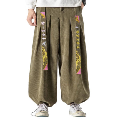 Pantalon Japonais Ample Homme Style Harajuku
