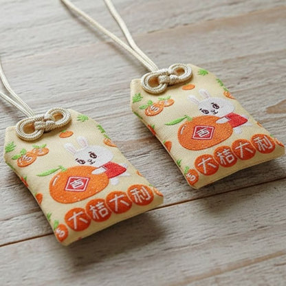 Omamori Japonais Design Lapin