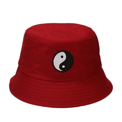 Chapeau Streetwear Avec Symbole Yin Yang Style Urbain