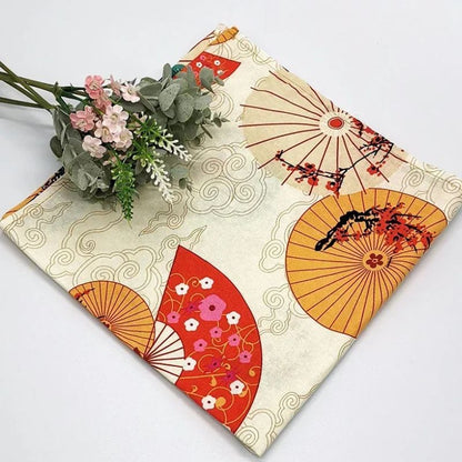 Furoshiki Japonais Aux Éventails Traditionnels