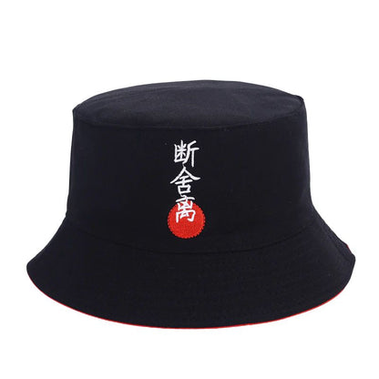 Chapeau Streetwear Bob Brodé Réversible