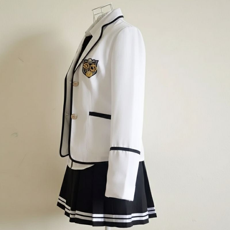 Uniforme Japonais En Style Scolaire Avec Blazer Et Cravate