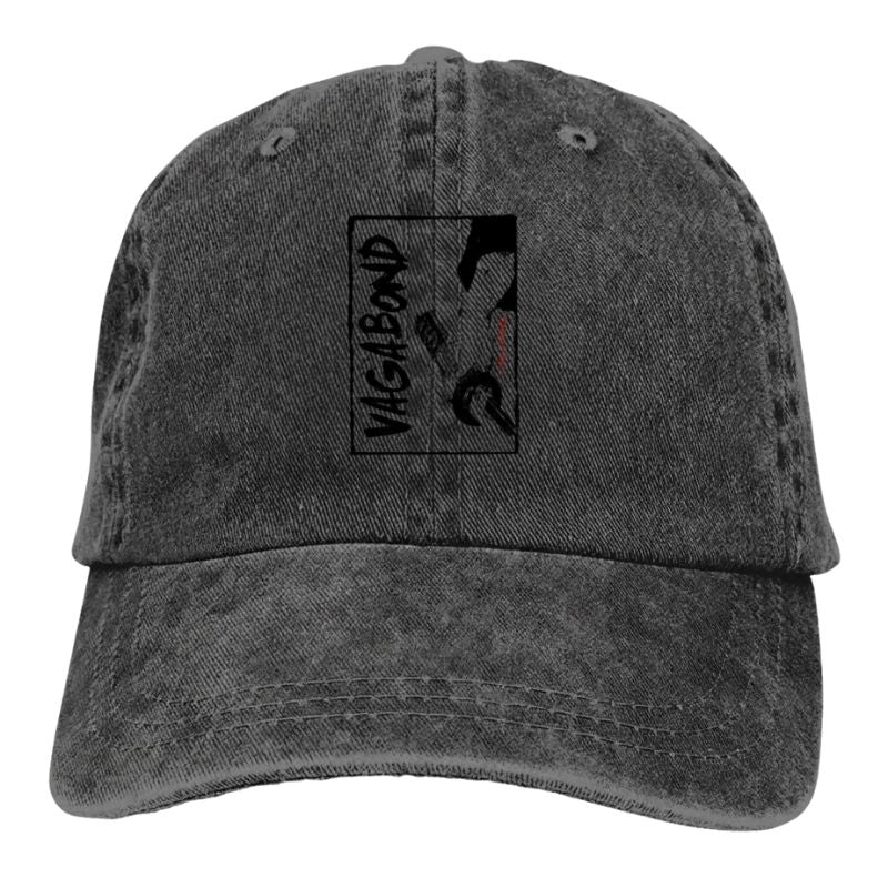 Casquette Japonaise Casual Avec Visière Courbée