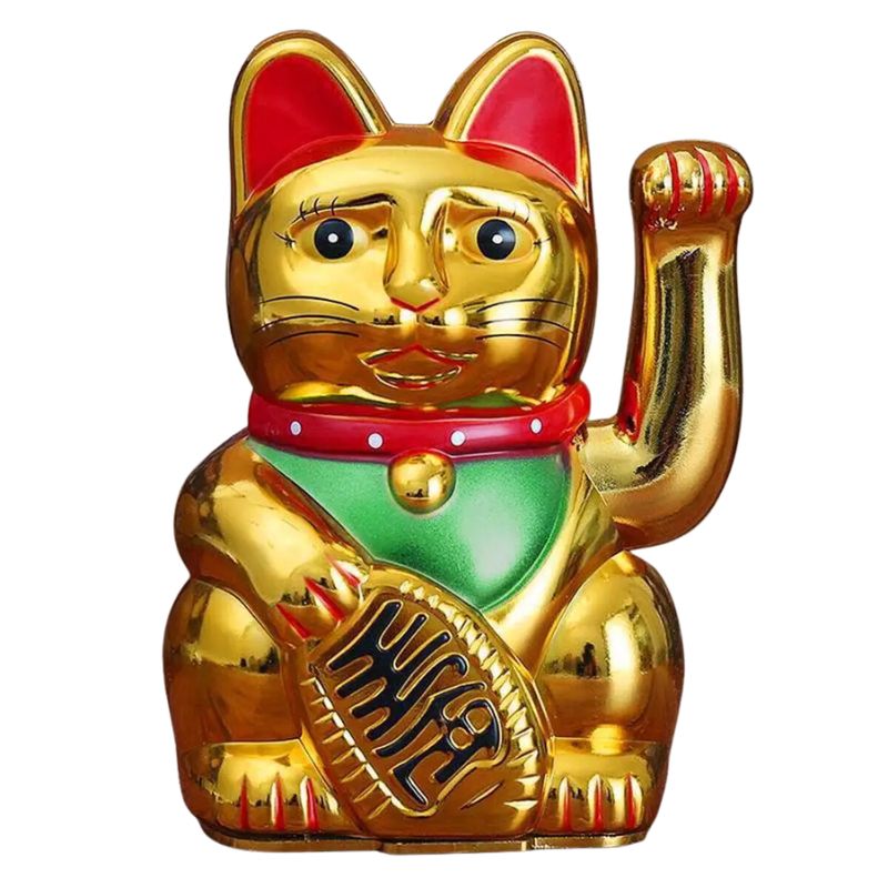Maneki Neko Chat Bras Levé