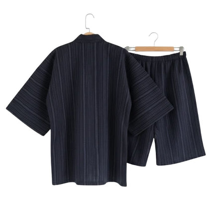 Jinbei Homme Traditionnel En Coton Respirant