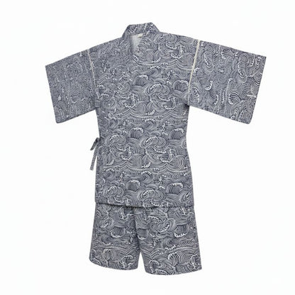 Jinbei Homme Avec Motif Vagues