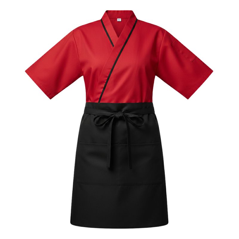 Tablier Japonais Style Chef Traditionnel